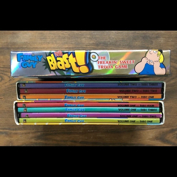 HOST  PICK Family Guy Volume One And Two And Blast Trivia Game - Picture 8 of 8